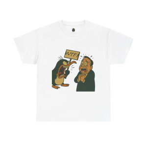 WTF Cartoon Unisex Heavy Cotton Tee